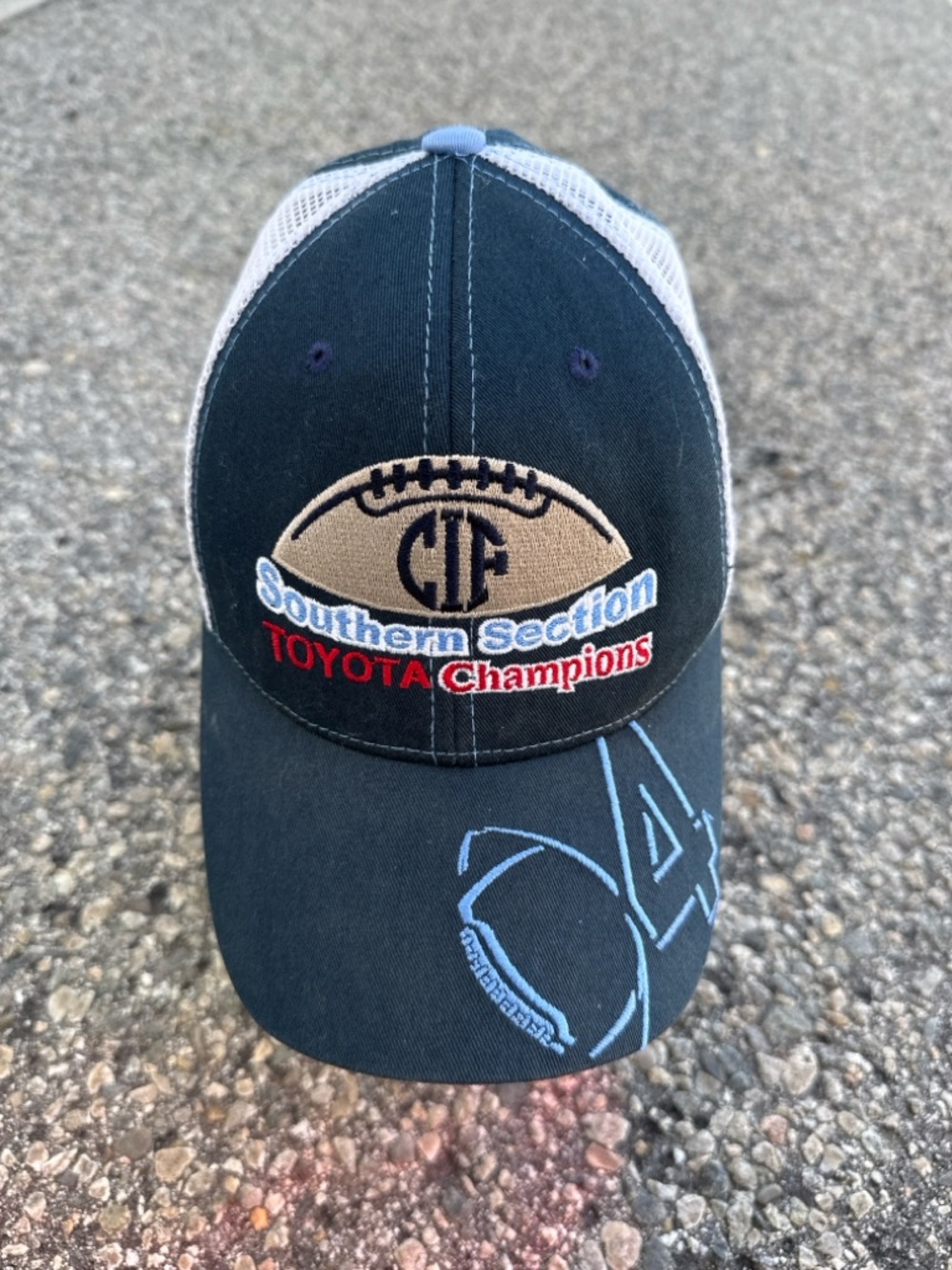 CIF Southern Section 2004 Toyota Champions Snapback Hat Football Trucker Cap